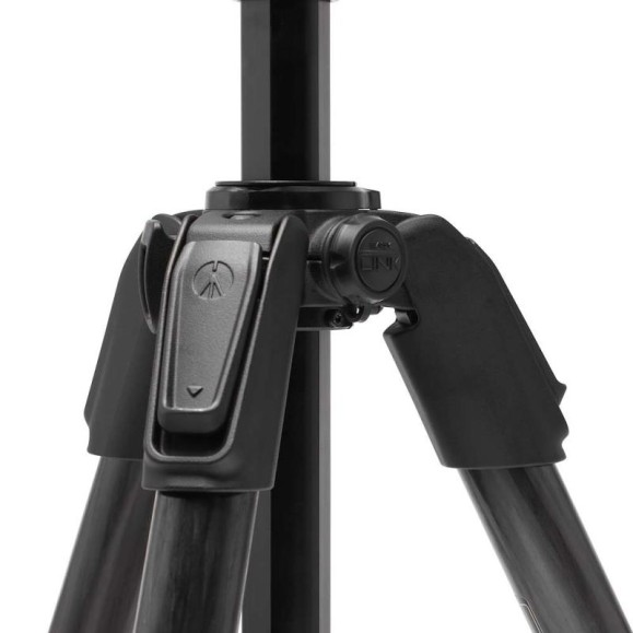 Trépied Manfrotto 055 Carbon avec tête vidéo fluide 502