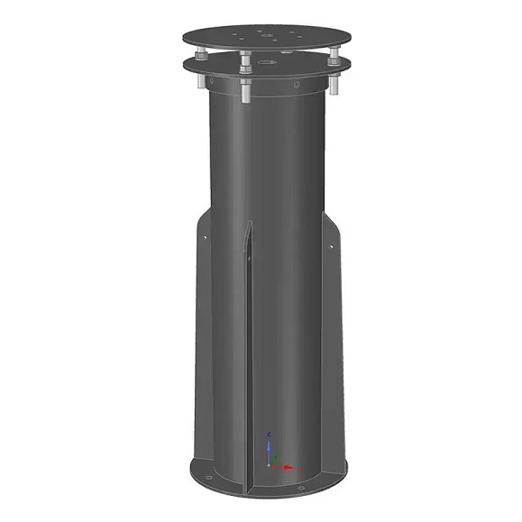 Colonne Altair Skyshed 8" (robuste avec ailettes anti-vibration)