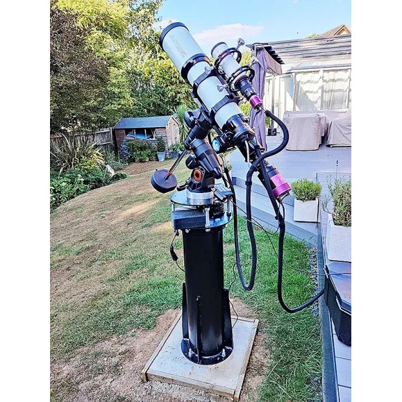 Colonne Altair Skyshed 8" (robuste avec ailettes anti-vibration)