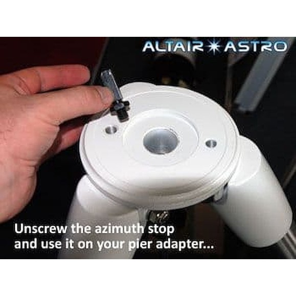 Adaptateur ALTAIR ASTRO pour colonne Skywatcher Celestron & iOptron