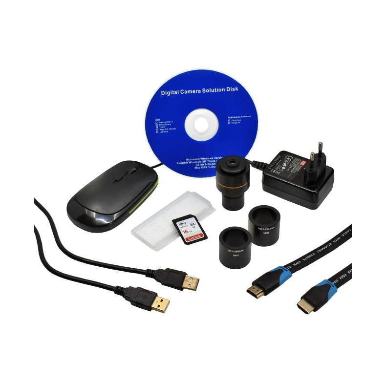 Kit caméra de microscopie USB 2.0 BMS... Kit caméra de microscopie USB 2.0 BMS...