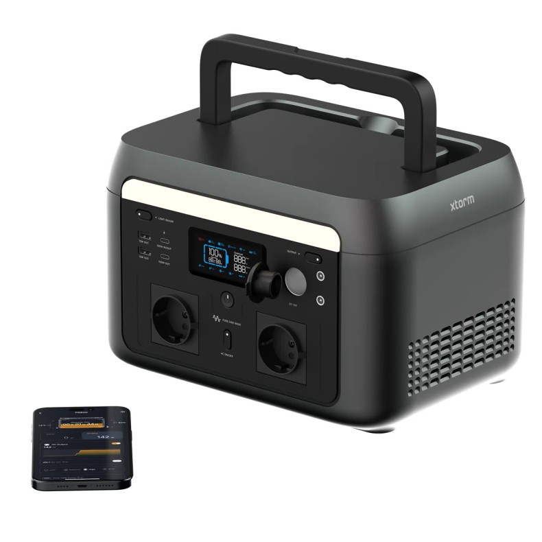 Station de charge portable XTORM 600W...