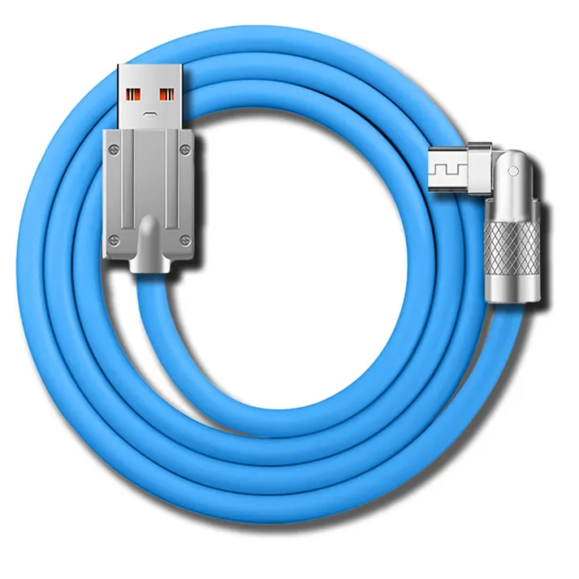 PEGASUS ASTRO Câble flexible USB 2.0 Type-A mâle vers USB 3.0 Type-C (bleu) de 0,5 mètre