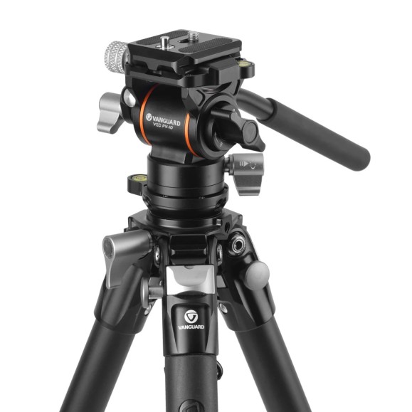 VANGUARD Alta Pro 3VLT 235AV10 trépied vidéo compact en aluminium - tête sphérique VEO PV-10