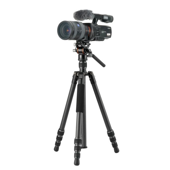VANGUARD Vesta GO 234CV10 trépied de voyage en carbone, tête vidéo