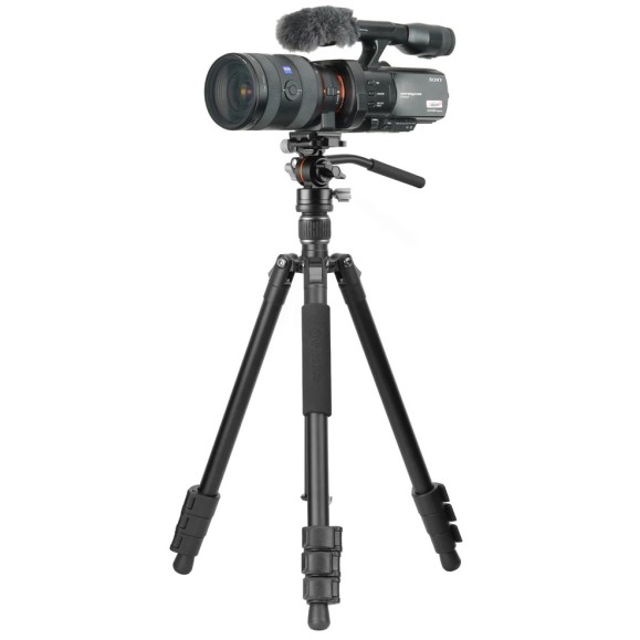 VANGUARD Vesta GO 264AV12 trépied de voyage en aluminium, tête vidéo