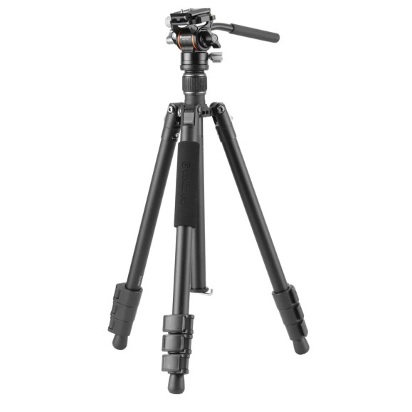 VANGUARD Vesta GO 234AV10 trépied de voyage en aluminium, tête vidéo