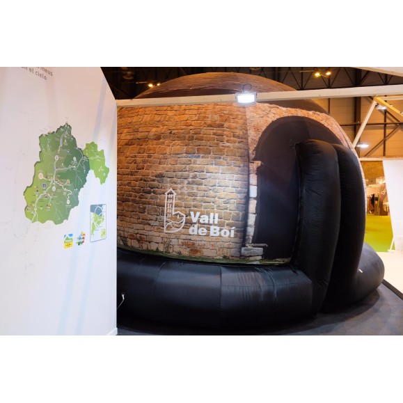 Dôme de planétarium gonflable portable 5m sans décoration