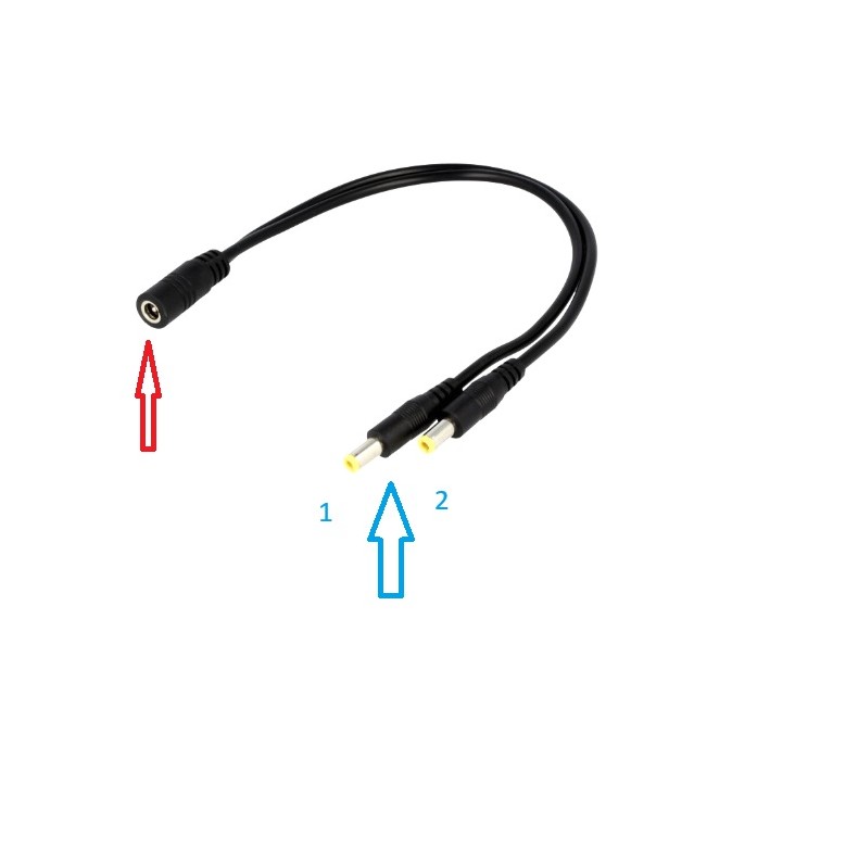 Câble d'alimentation bidirectionnel...