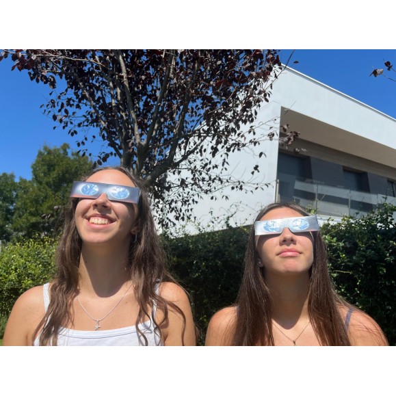 Lunettes d'éclipse solaire Telescopiomania en feuille AstroSolar® de Baader Planetarium