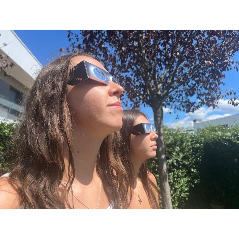Lot de 2 lunettes d'éclipse solaire...