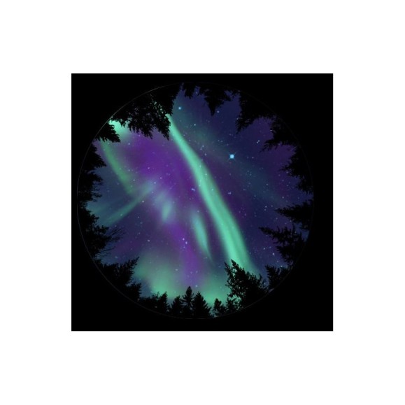 Sega Homestar Planetarium Slide : Aurora Borealis Scenic