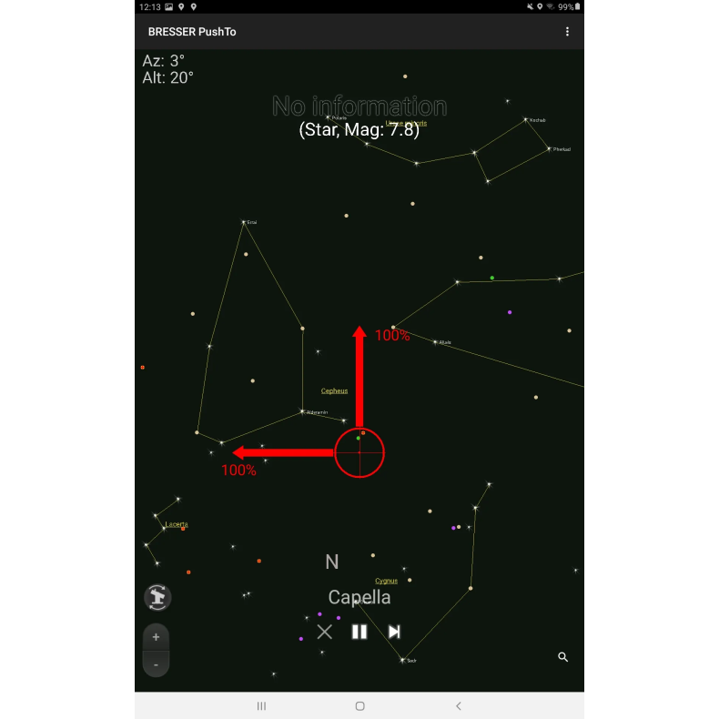 Télescope intelligent BRESSER PushTo...
