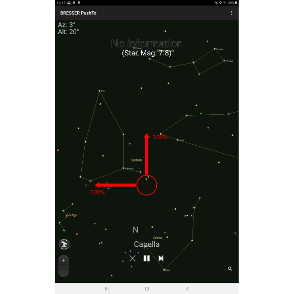 Télescope intelligent BRESSER PushTo NT-76/350