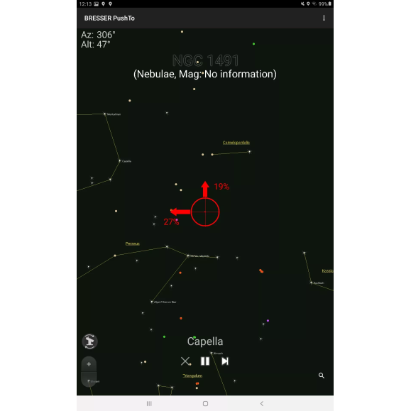 Télescope intelligent BRESSER PushTo AR-80/400 avec trépied