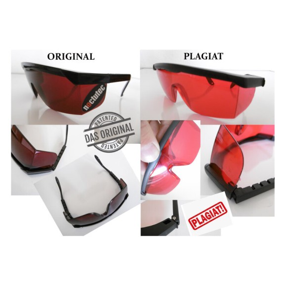 Lunettes d'astronomie adaptées à l'obscurité