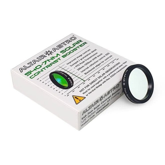 ALTAIR ASTRO 7nm - 540nm Continuous 1,25 V3" Solar Contrast Booster Filter (Contrast Booster)
