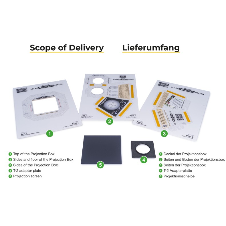 Écran de projection solaire BAADER...