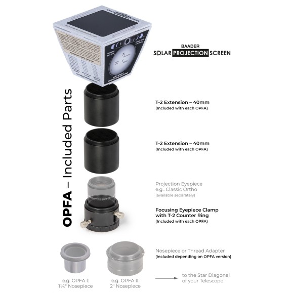 Écran de projection solaire BAADER PLANETARIUM