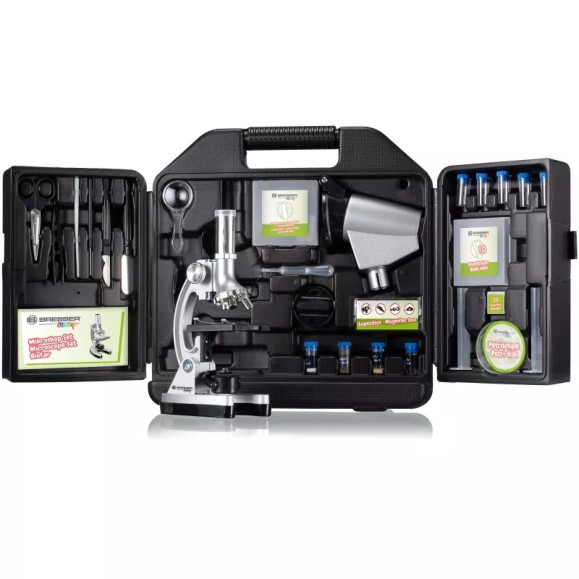 Microscope Bresser Junior Biotar 300x-1200x (avec mallette de transport)