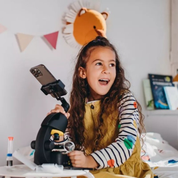 Ensemble télescope et microscope National Geographic pour les débutants