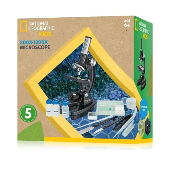 Microscope National Geographic 300x-1200x