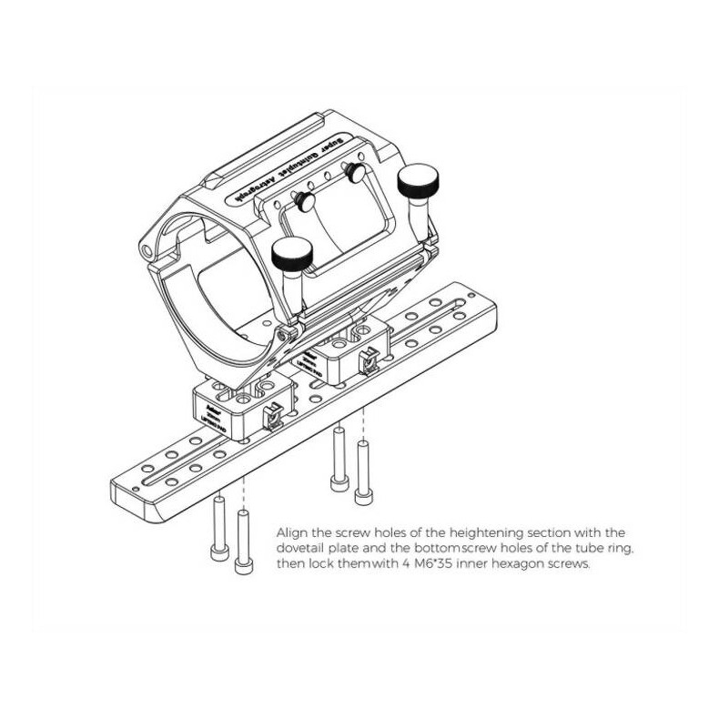 Blocs de levage ASKAR pour télescopes...