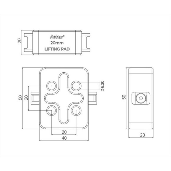 Blocs de levage ASKAR pour télescopes de la série SQA