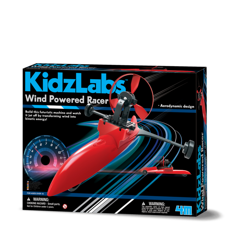 Véhicule éolien KidzLabs 4M