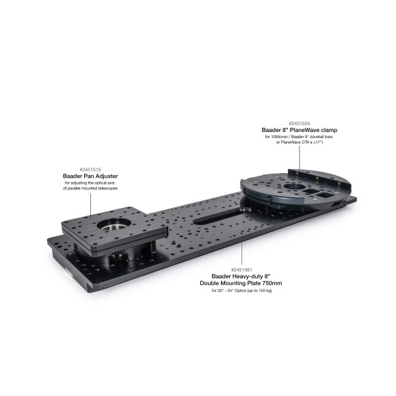 Baader 8" PlaneWave Clamp - Système de serrage de haute précision pour les tubes PlaneWave