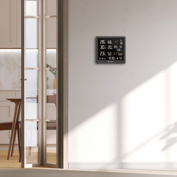 Station météo WIFI BRESSER MeteoTemp JW 8 en 1