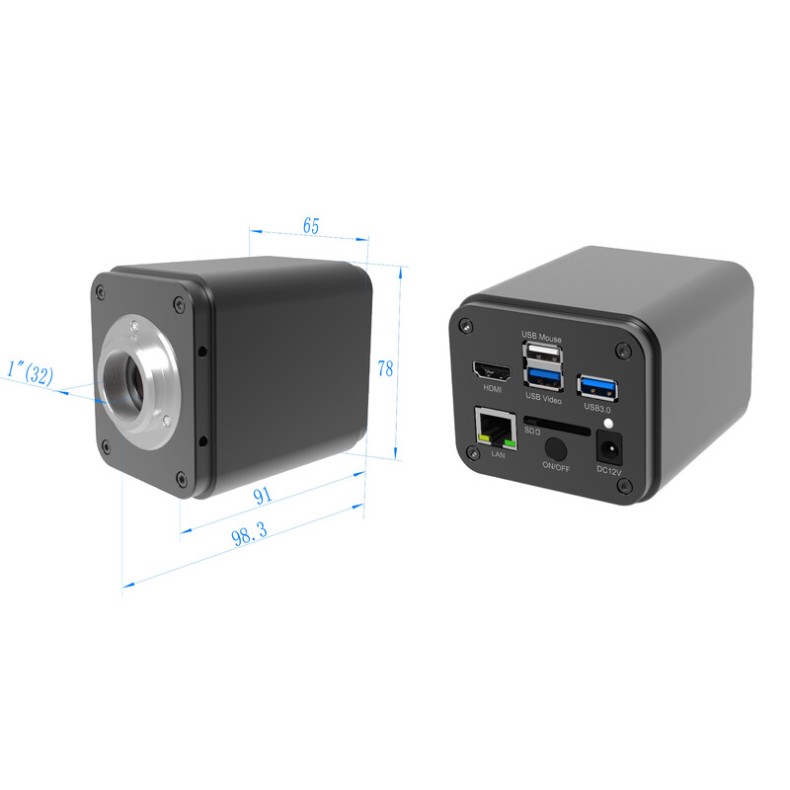 caméra ToupCam X8CAM4K 16MPA,...