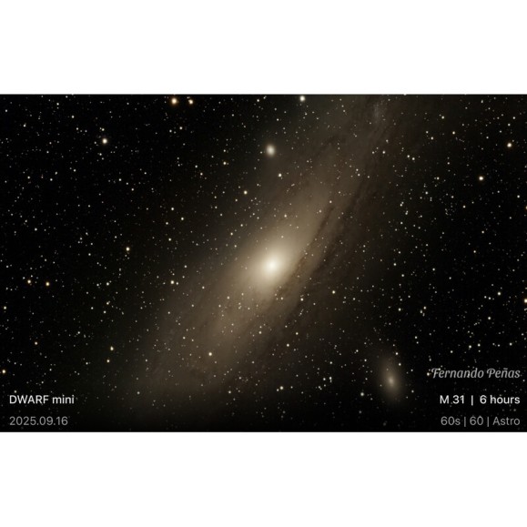 Télescope intelligent DwarfLab AP 30/150 mini