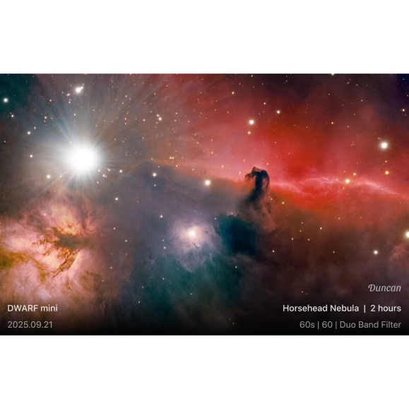 Télescope intelligent DwarfLab AP 30/150 mini