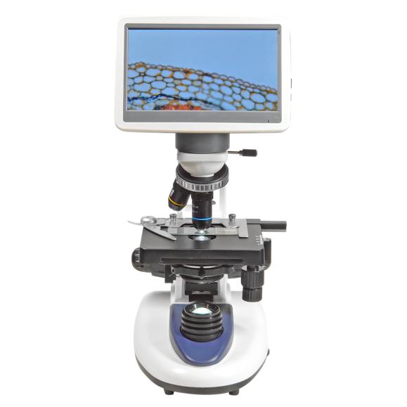 Microscope BMS 146 FLArQ LED 230V avec platine mécanique et Cellpad Mini