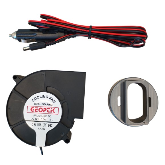 Ventilateur d'acclimatation GEOPTIK pour tubes Schmidt-cassegrain et Maksutov-cassegrain