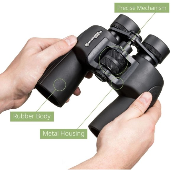 Jumelles étanches BRESSER Corvete porro 7x50