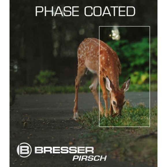 Jumelles BRESSER Pirsch 8x42 avec traitement correcteur de phase