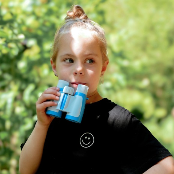 Jumelles pour enfants BRESSER JUNIOR 3x30 couleur bleu