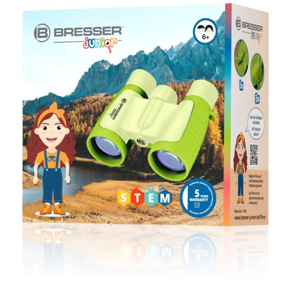 Jumelles pour enfants BRESSER JUNIOR 3x30 couleur verte