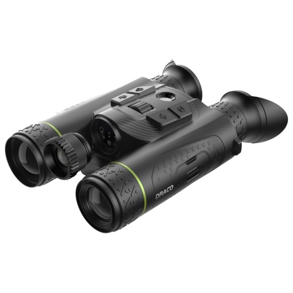 Pixfra Draco D225-4K LRF Jumelles thermiques multispectrales 4-en-1 avec vision nocturne et télémètre laser