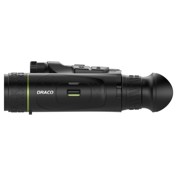 PIXFRA Draco D635-4K LRF Jumelles thermiques multispectrales 4-en-1 avec vision nocturne et télémètre laser