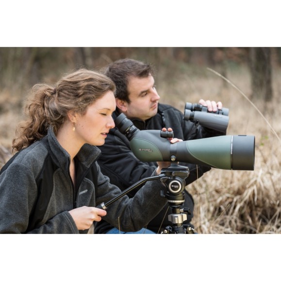 Télescope terrestre BRESSER Pirsch 25-75x100 Génération II avec mise au point DeLuxe 10:1