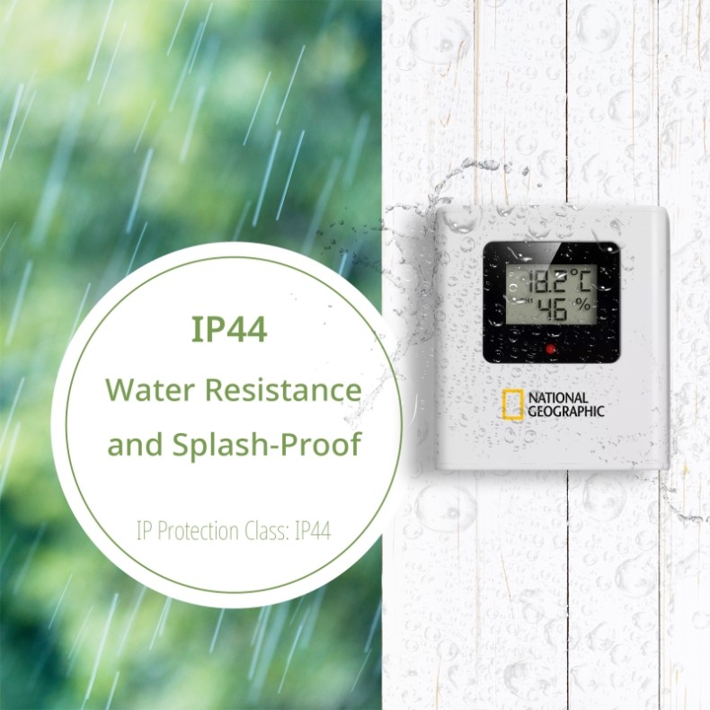 Station météo LCD couleur NATIONAL...