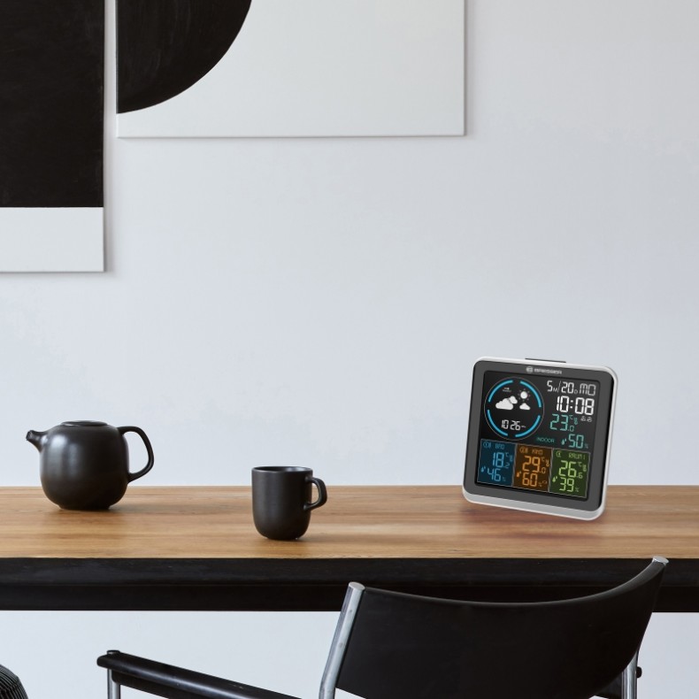 BRESSER Estación meteorológica Quadro...