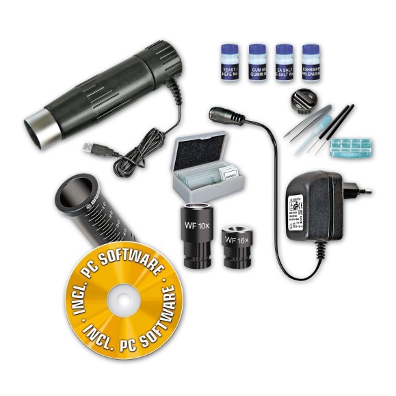 Bresser Kit microscope Biolux CEA avec boîte 8855000