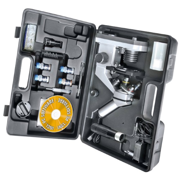 Bresser Kit microscope Biolux CEA avec boîte 8855000