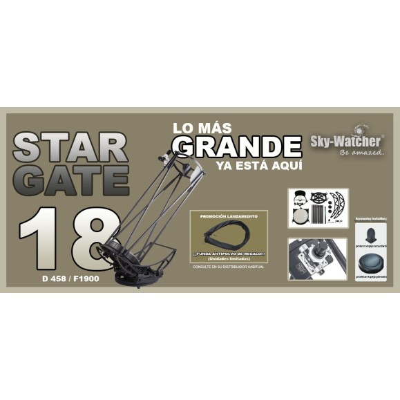 SkyWatcher Dobson Astrolitech 18" 458/1900 Télescope SkyWatcher Dobson Astrolitech